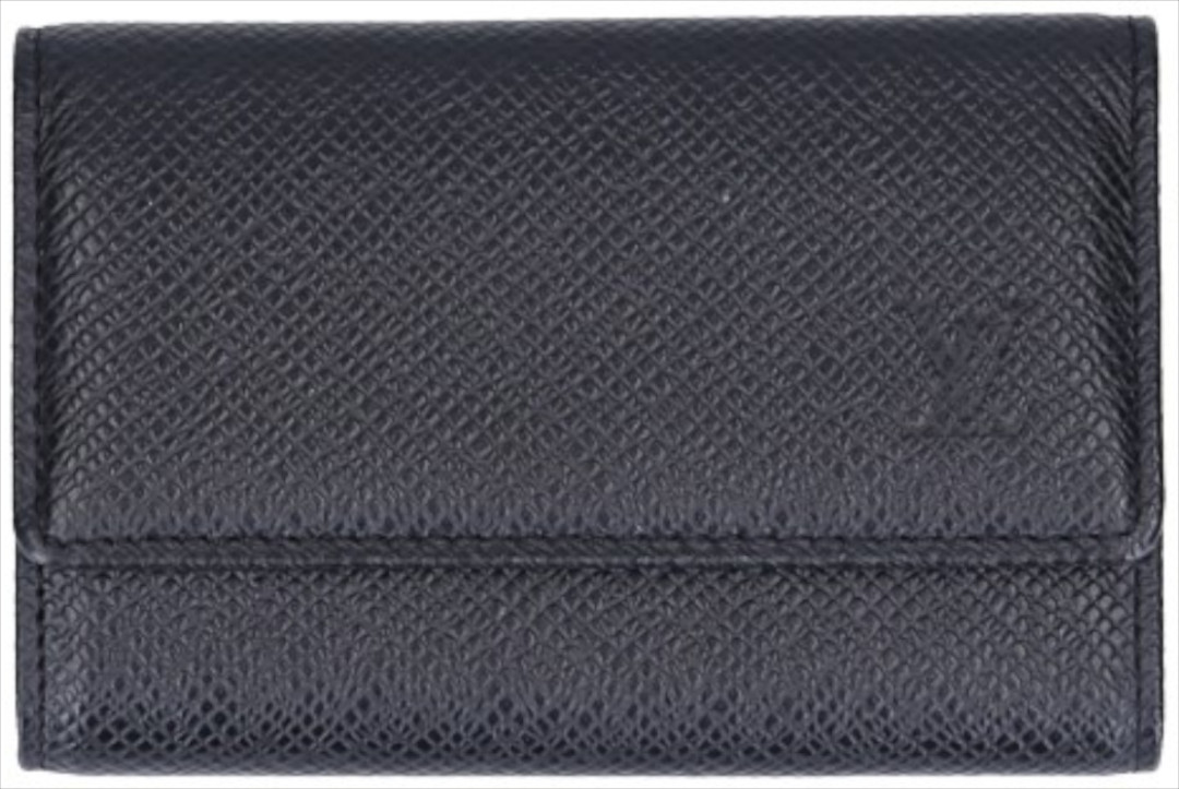 LOUIS VUITTON MULTICLES 6 SCHLÜSSELETUI AUS TAIGA LEDER IN NOIR (M30500)