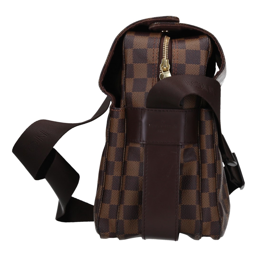 LOUIS VUITTON NAVIGLIO UMHÄNGETASCHE AUS DAMIER EBENE CANVAS (N45255)