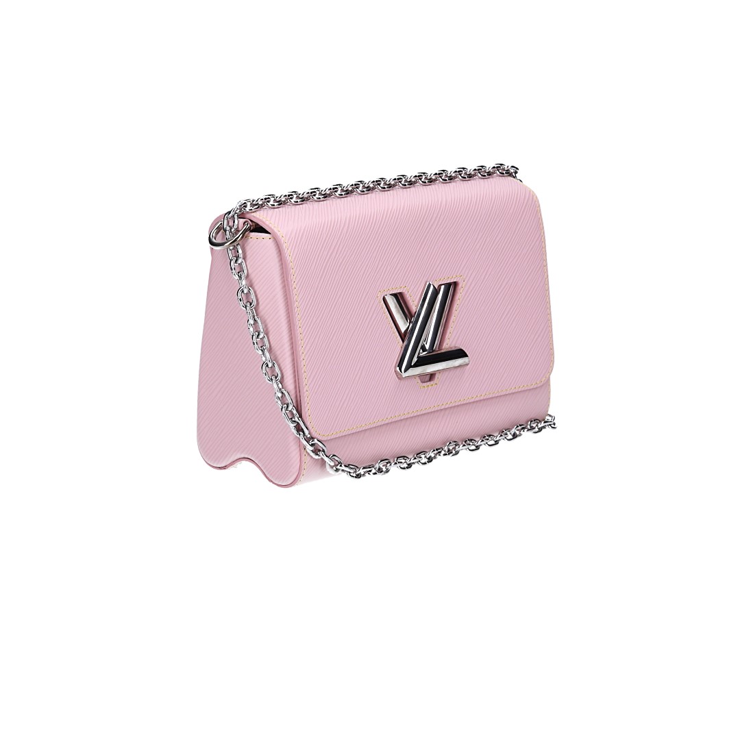LOUIS VUITTON TWIST MM HANDTASCHE AUS EPI LEDER IN ROSE BALLERINE (M50380)