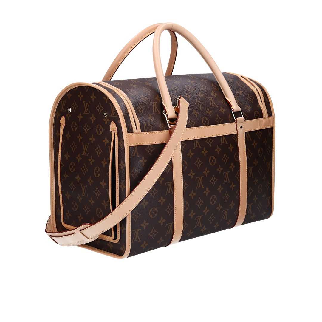 LOUIS VUITTON DOG CARRIER 40 HUNDETRAGETASCHE AUS MONOGRAM CANVAS (M45662)