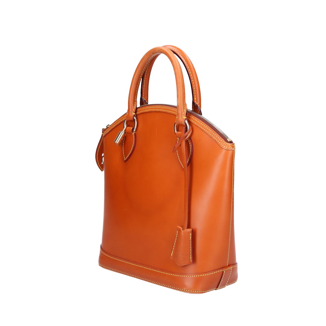 LOUIS VUITTON LOCKIT HENKELTASCHE AUS NOMADE LEDER IN CARAMEL