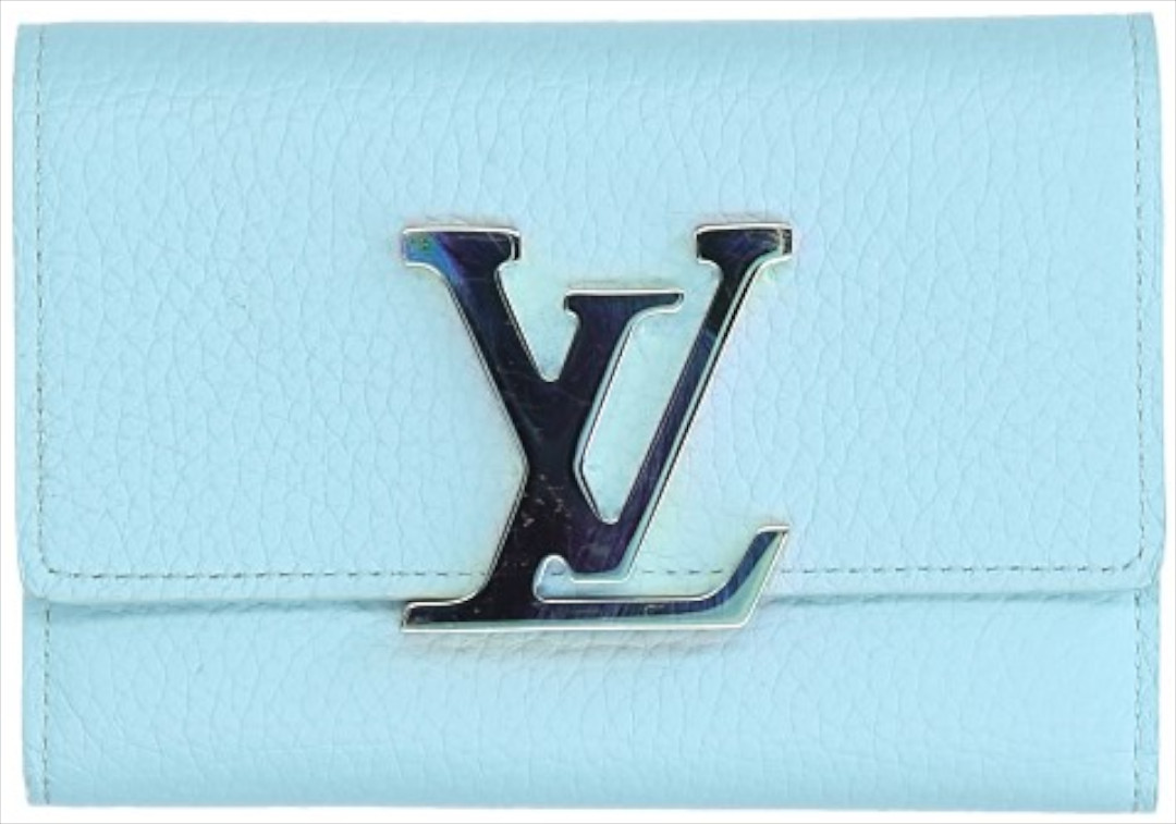 LOUIS VUITTON GELDBÖRSE 'CAPUCINES COMPACT' AUS TAURILLON LEDER (M82147)