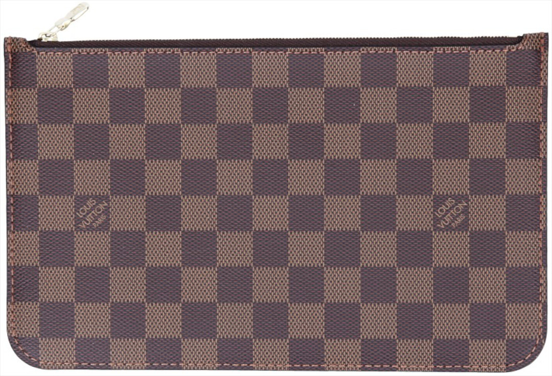 LOUIS VUITTON POCHETTE AUS NEVERFULL AUS DAMIER EBENE CANVAS