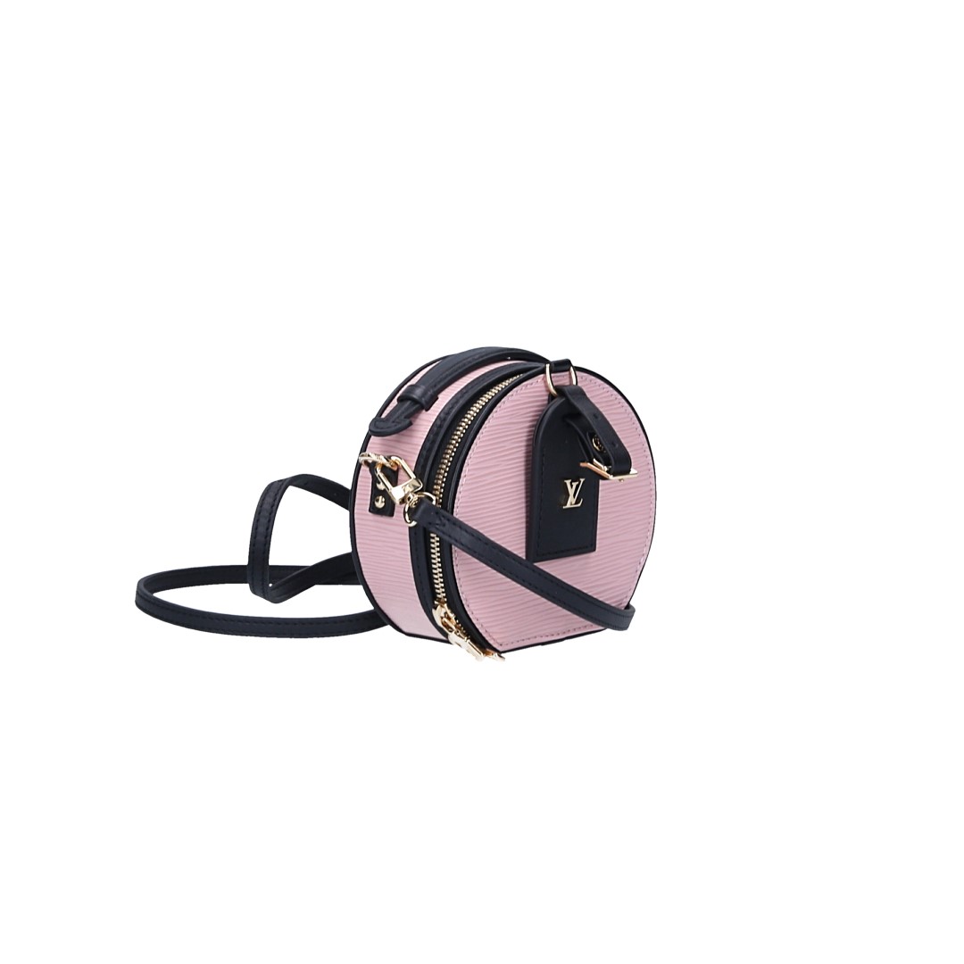 LOUIS VUITTON MINI BOÎTE CHAPEAU HANDTASCHE AUS EPI LEDER IN ROSE BALLERINE (R96000)