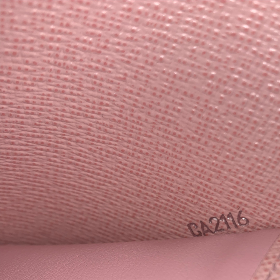 LOUIS VUITTON GELDBÖRSE 'ZIPPY' AUS EPI LEDER IN ROSE BALLERINA (M41740)