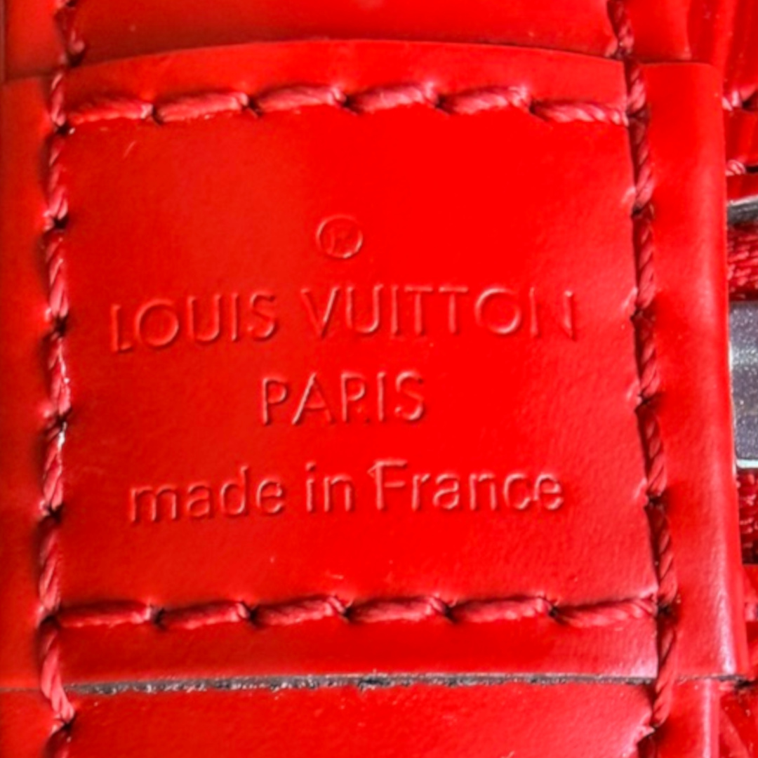 LOUIS VUITTON ALMA BB HANDTASCHE AUS EPI LEDER IN COQUELICOT (M41160)