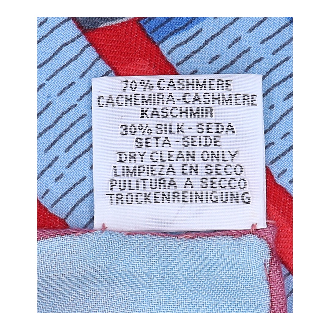 49628_Hermes_Tuch_2D_0008 HERMÈS KASCHMIR-/SEIDENTUCH 140 x 140 CM CHALE 'MORS À JOUETS'