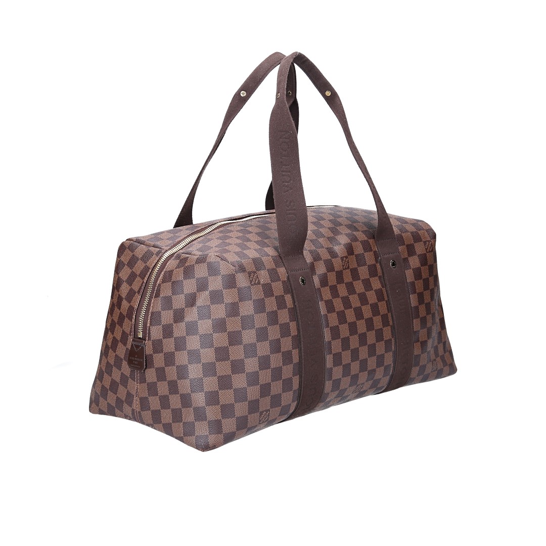 49962-LouisVuitton-Beaubourg-DAmier_2D_0004 LOUIS VUITTON BEAUBOURG MM REISETASCHE AUS DAMIER EBENE CANVAS (N41138)