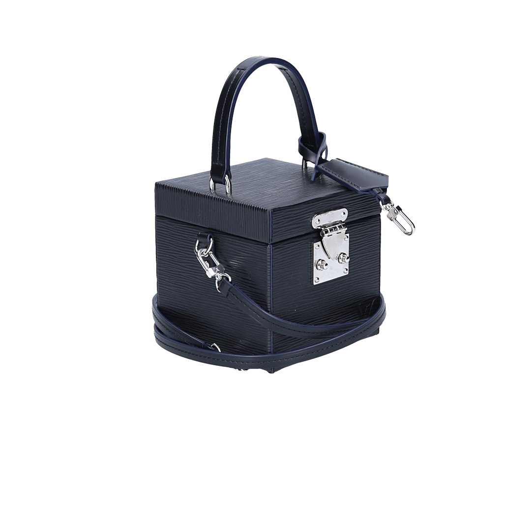 LOUIS VUITTON BLEECKER BOX HANDTASCHE AUS EPI LEDER IN NOIR (M52703)