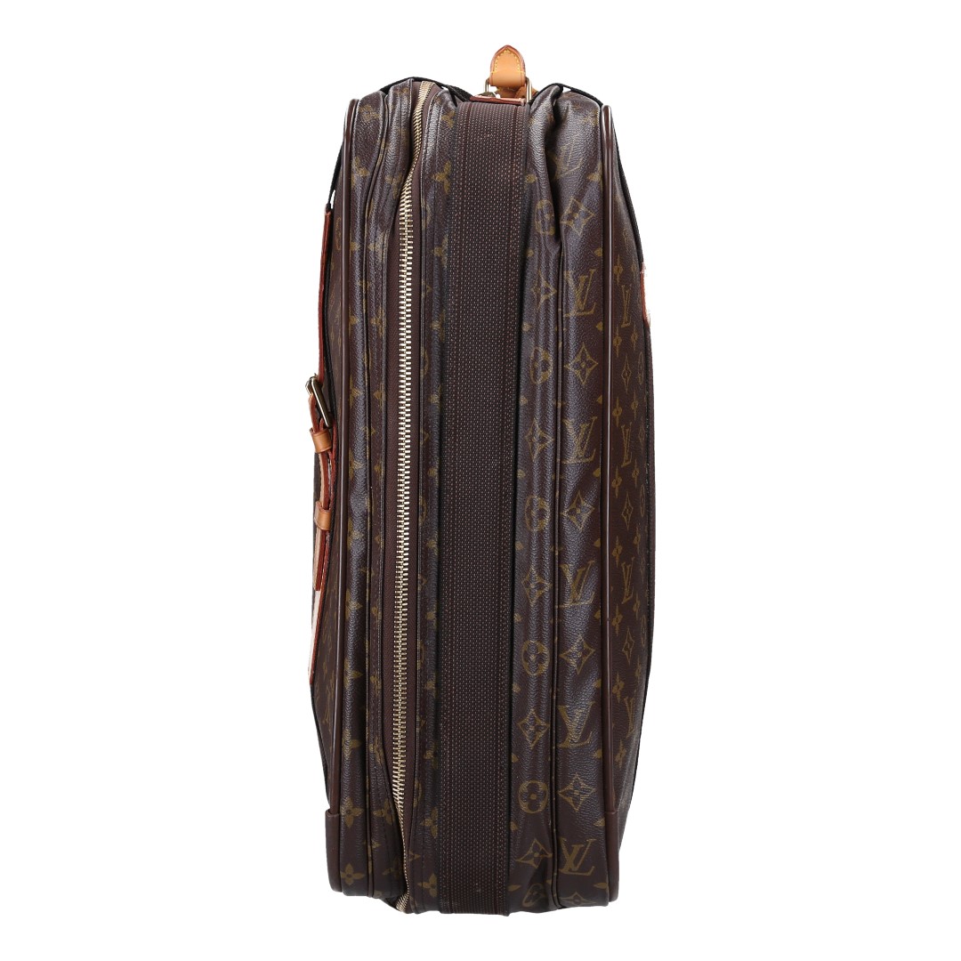 45662-Louis-Vuitton-Koffer-Monogram-Canvas_2D_0005 LOUS VUITTON SATELLITE 65 REISETASCHE AUS MONOGRAM CANVAS (M23352)