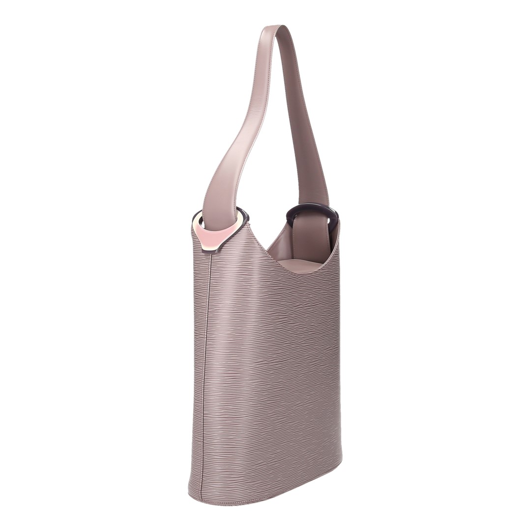 LOUIS VUITTON VERSEAU SCHULTERTASCHE AUS EPI LEDER IN LILAC