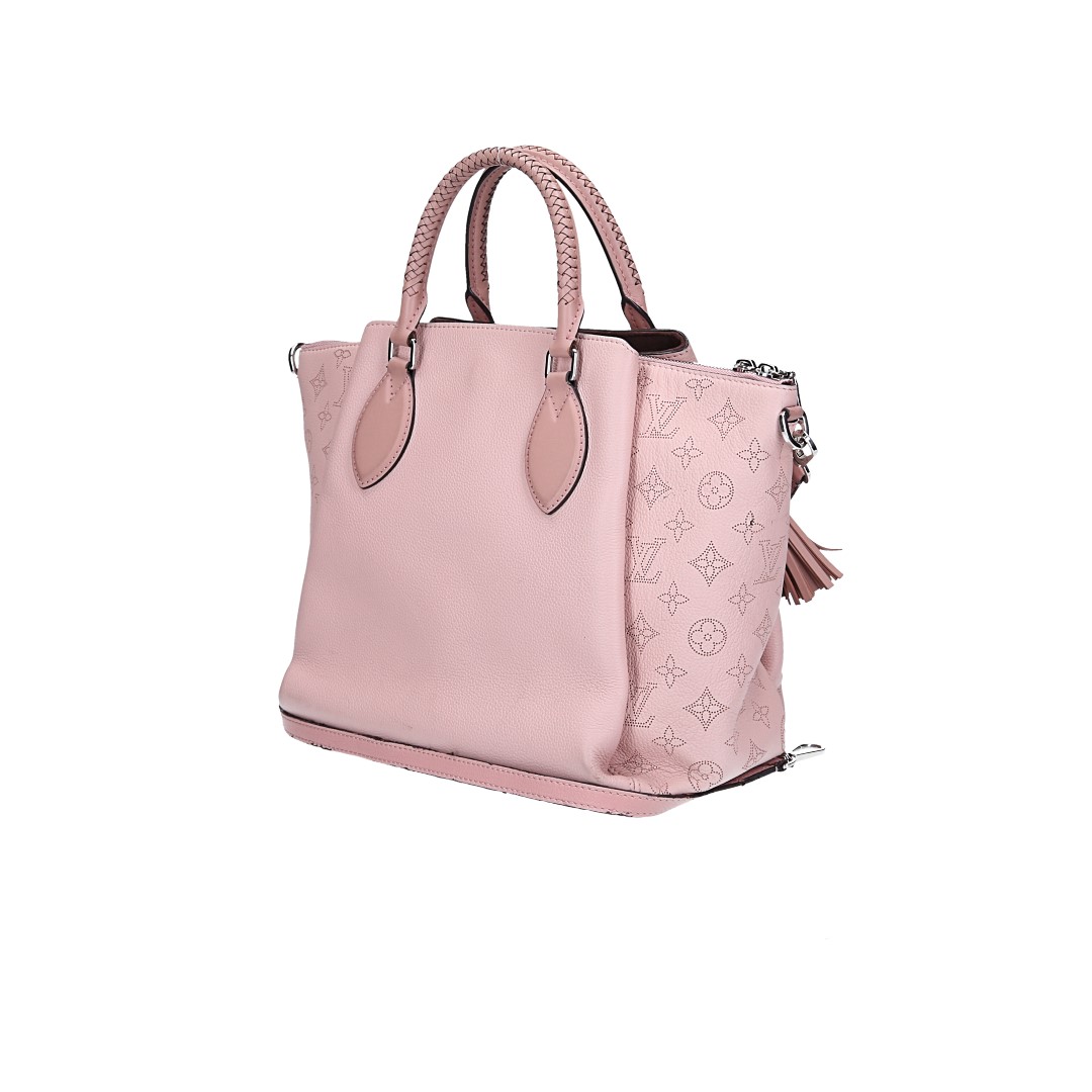 LOUIS VUITTON HAUMEA HANDTASCHE AUS MONOGRAM MAHINA LEDER IN MAGNOLIA (M55030)