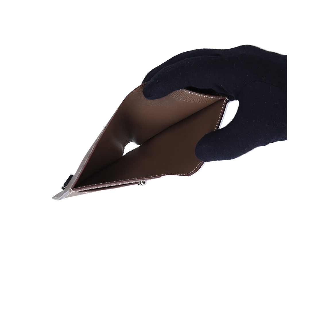 50018-Hermes-Geldb-rse-Braun_2D_0004 HERMÈS BÉARN BRIEFTASCHE AUS VEAU EPSOM IN ETOUPE MIT PHW