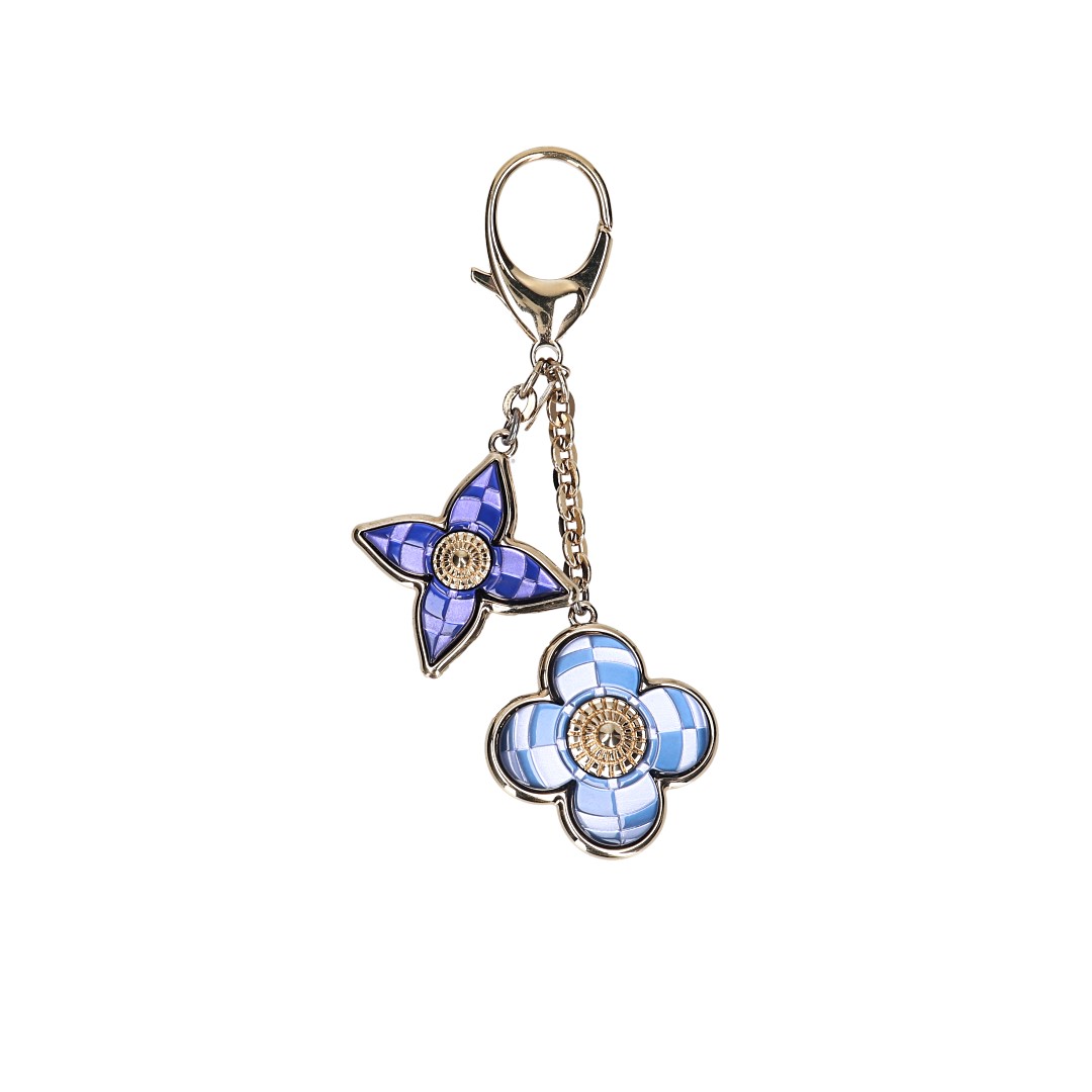 Louis Vuitton Keychain & Pocket Jewellery 'Illustre' in Monogram Canvas (M00499)