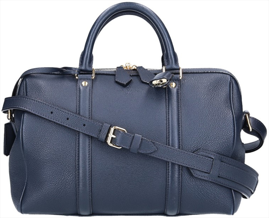 LOUIS VUITTON SOFIA COPPOLA HANDTASCHE AUS LEDER IN DUNKELBLAU
