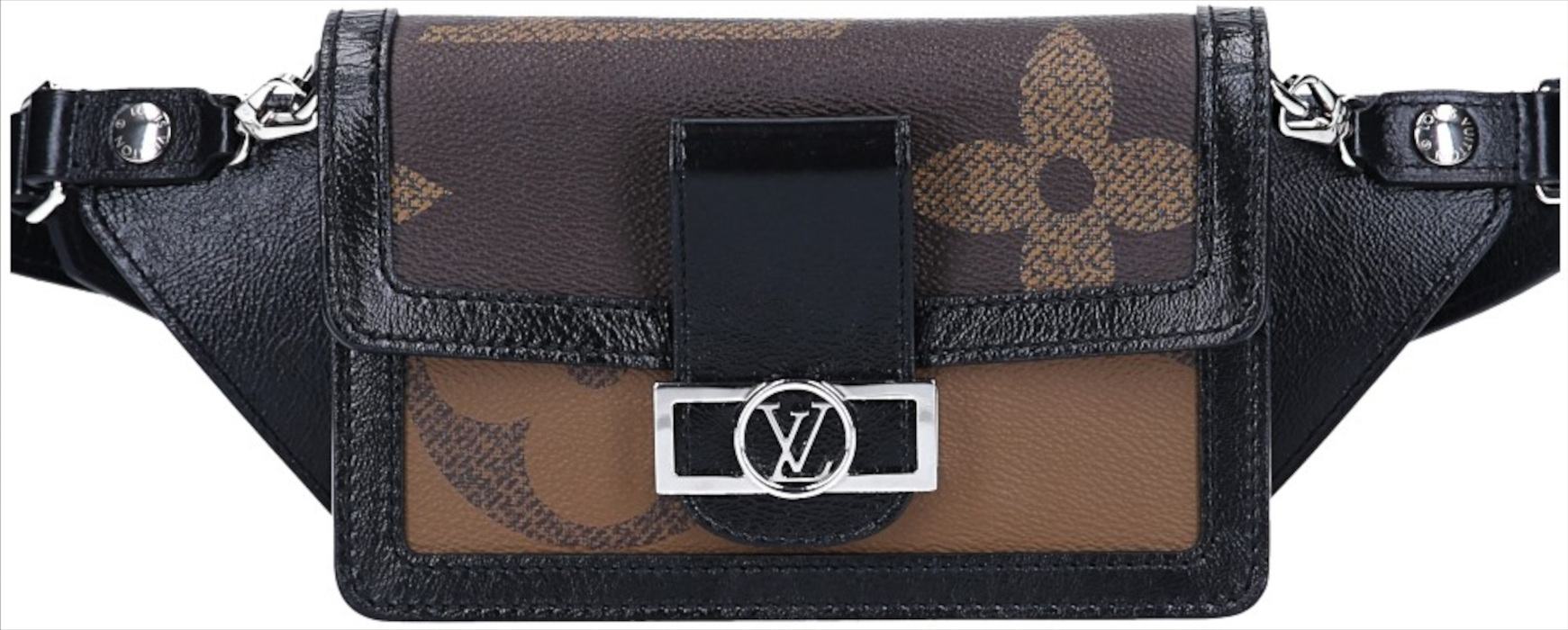 LOUIS VUITTON DAUPHINE MM HANDTASCHE AUS EPI MONOGRAM REVERSE CANVAS (M67696)