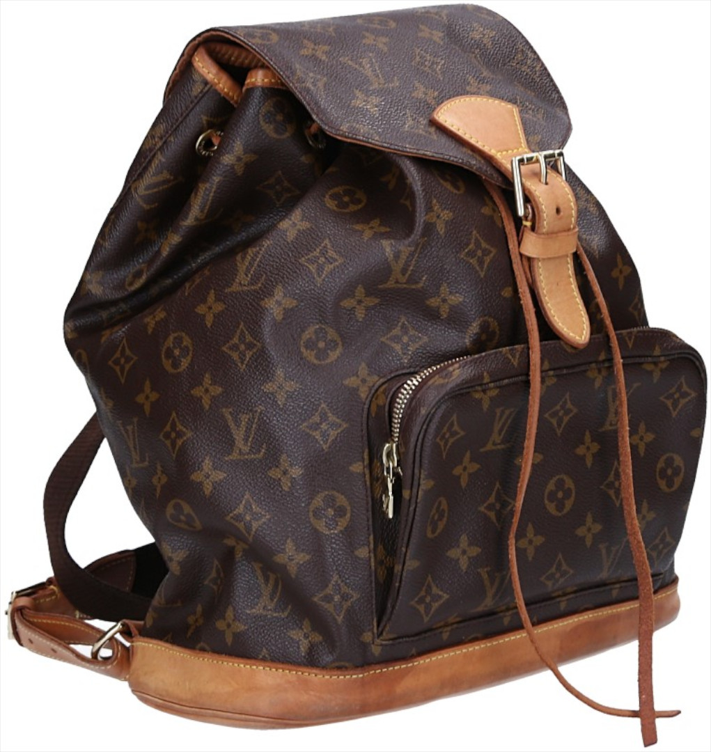49814_Louis-Vuitton_Montsouris_Monogram_2D_0014 LOUIS VUITTON MONTSOURIS GM RUCKSACK AUS MONOGRAM CANVAS (M51135)