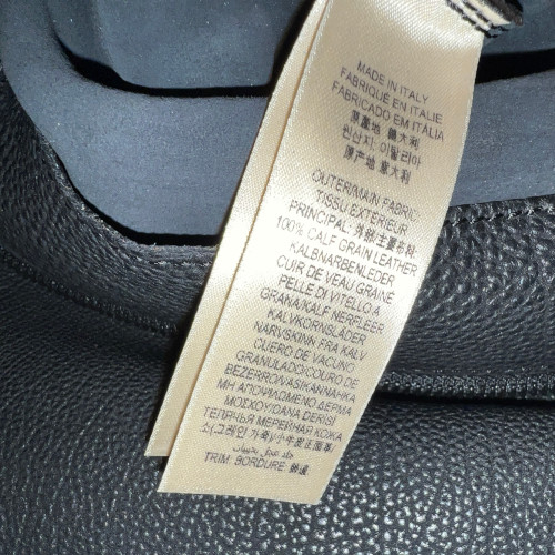 45818-Burberry-Clutch_2D_0009 BURBERRY CLUTCH TASCHE AUS KALBSLEDER IN SCHWARZ