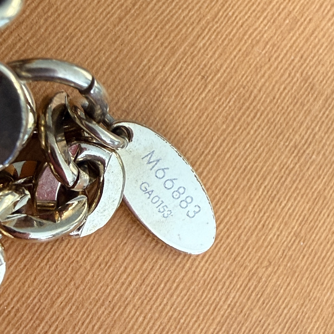 Louis Vuitton Keychain & Pocket Jewellery 'Illustre' in Monogram Canvas (M00499)
