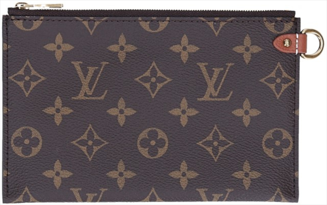 LOUIS VUITTON POCHETTE VON LOW KEY HOBO MM (M24974) AUS KALBSLEDER IN COGNAC