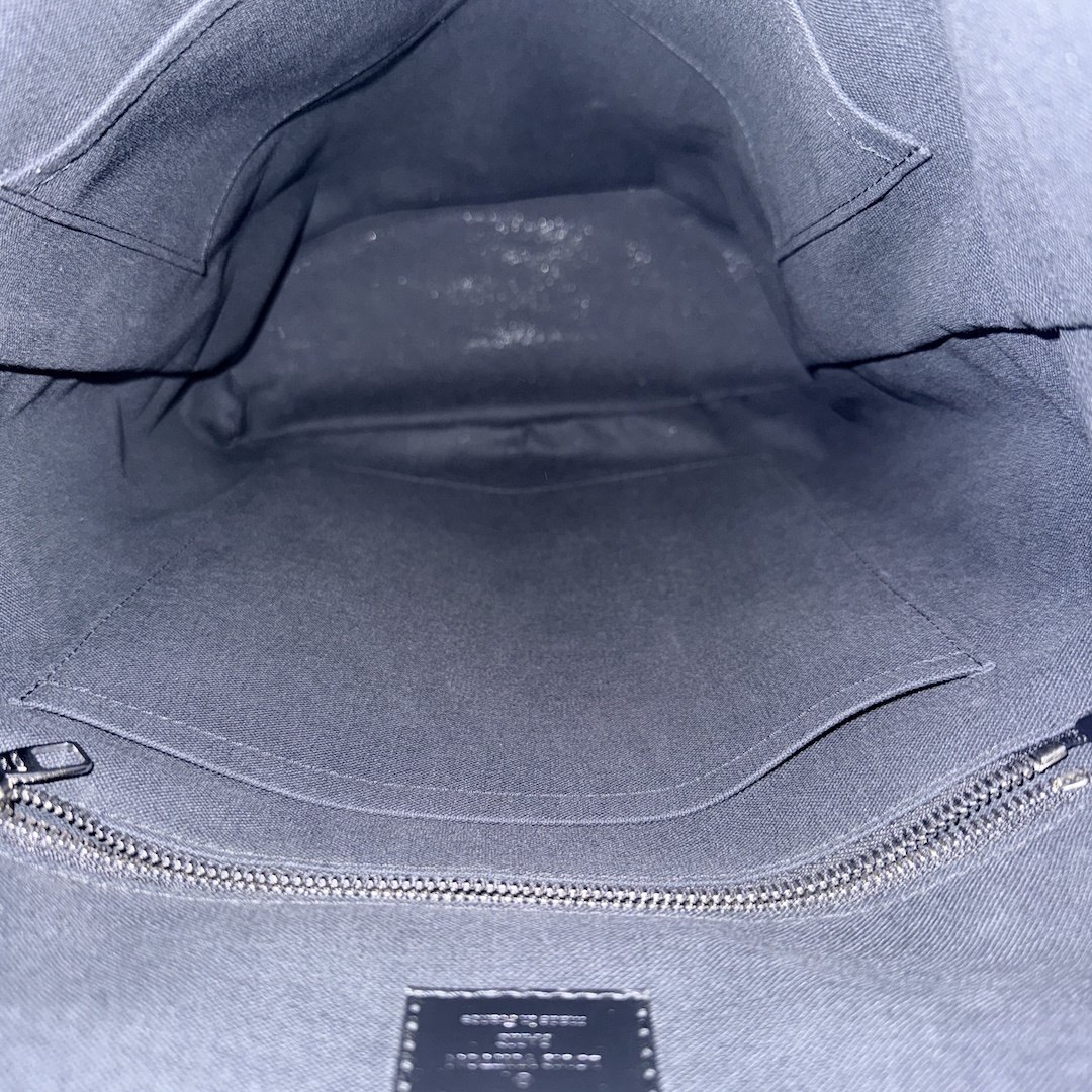 LOUIS VUITTON CHRISTOPHER MM RUCKSACK FROM DAMIER GRAPHITE CANVAS (N41379)