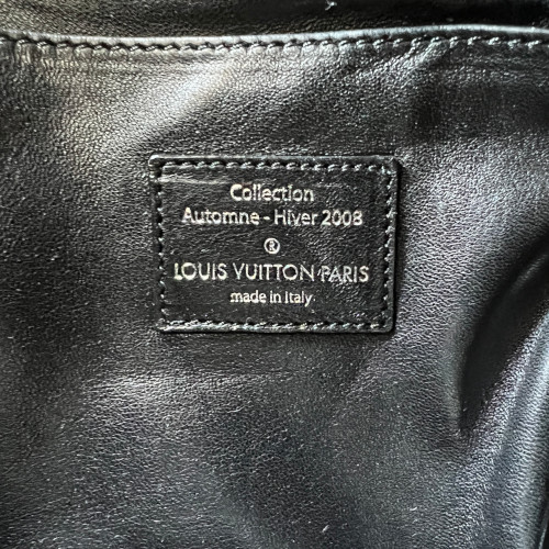 LOUIS VUITTON LUCETE HANDTASCHE AUS PYTHON-LEDER IN NOIR (M95824)