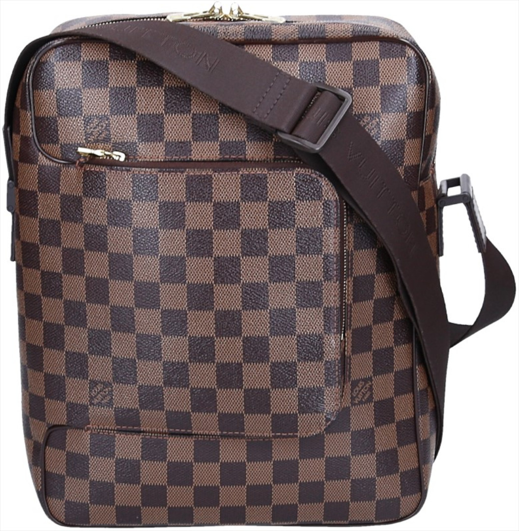 LOUIS VUITTON OLAV MM UMHÄNGETASCHE AUS DAMIER EBENE CANVAS (N41441)