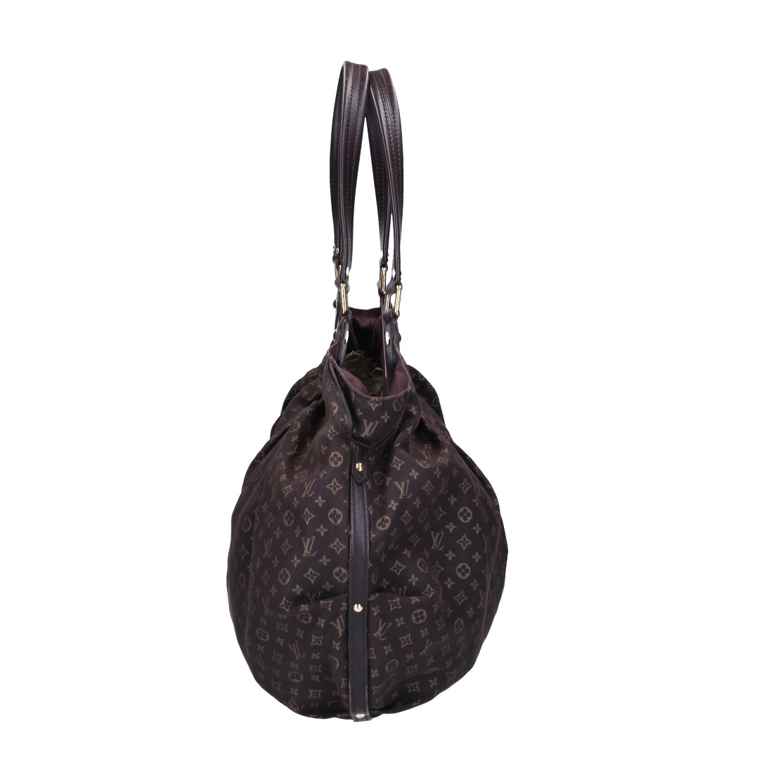 LOUIS VUITTON FANTAISIE HANDTASCHE AUS MONOGRAM IDYLLE CANVAS IN FUSAIN (M40408)