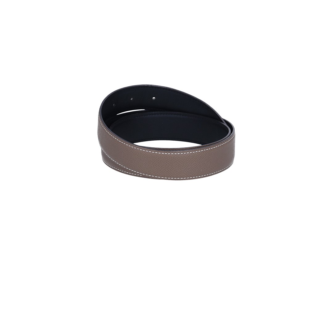 HERMÈS REVERSIBLE BELT 38 MM MADE OF LEATHER SIZE 90