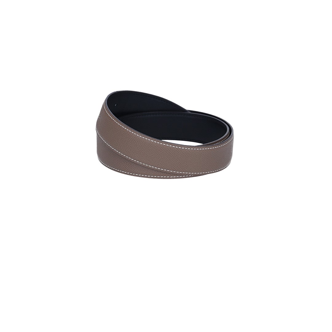 HERMÈS REVERSIBLE BELT 38 MM MADE OF LEATHER SIZE 90