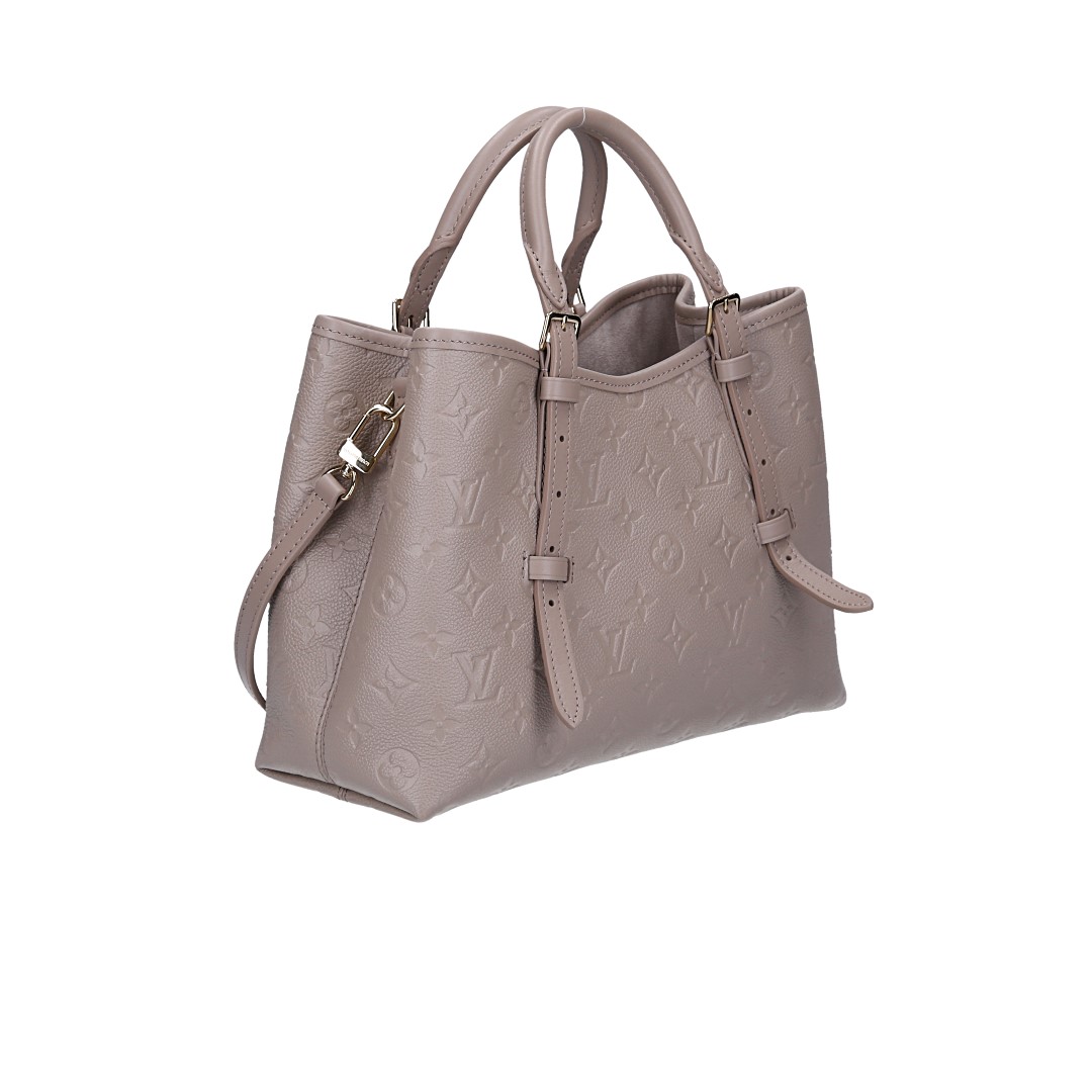 LOUIS VUITTON BABYLONE TOTE PM HANDTASCHE AUS MONOGRAM EMPREINTE LEDER IN GALET (M11463)