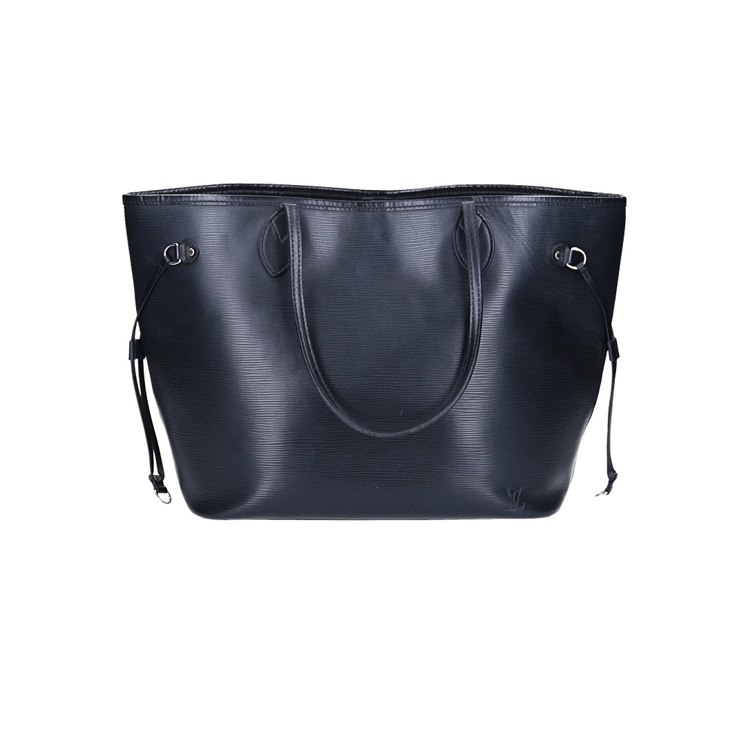 LOUIS VUITTON NEVERFULL MM SCHULTERTASCHE AUS EPI LEDER IN NOIR (M40932)