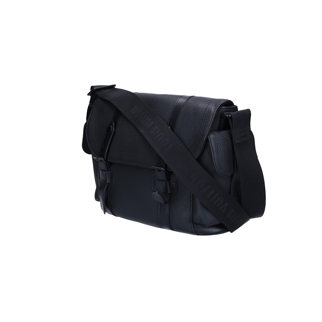 LOUIS VUITTON CHRISTOPHER MESSENGER UMHÄNGETASCHE AUS TAURILLON LEDER IN NOIR (M58476)