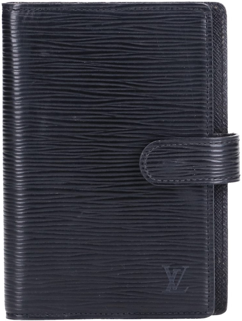 40585-Louis-Vuitton-Agenda-Epi-Scwarz_2D_0012 LOUIS VUITTON AGENDA FONCTIONNEL PM AUS EPI LEDER IN KOURIL SCHWARZ