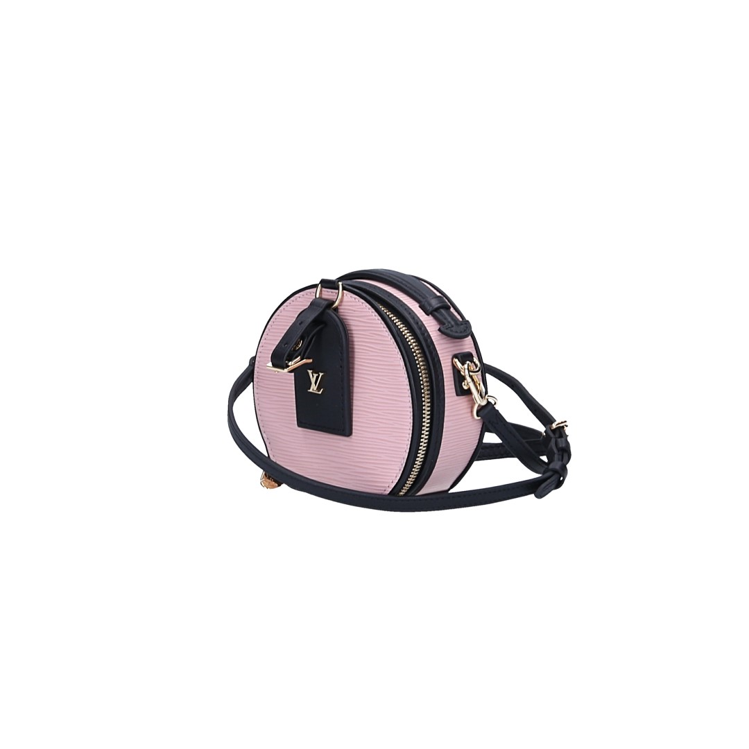 LOUIS VUITTON MINI BOÎTE CHAPEAU HANDTASCHE AUS EPI LEDER IN ROSE BALLERINE (R96000)
