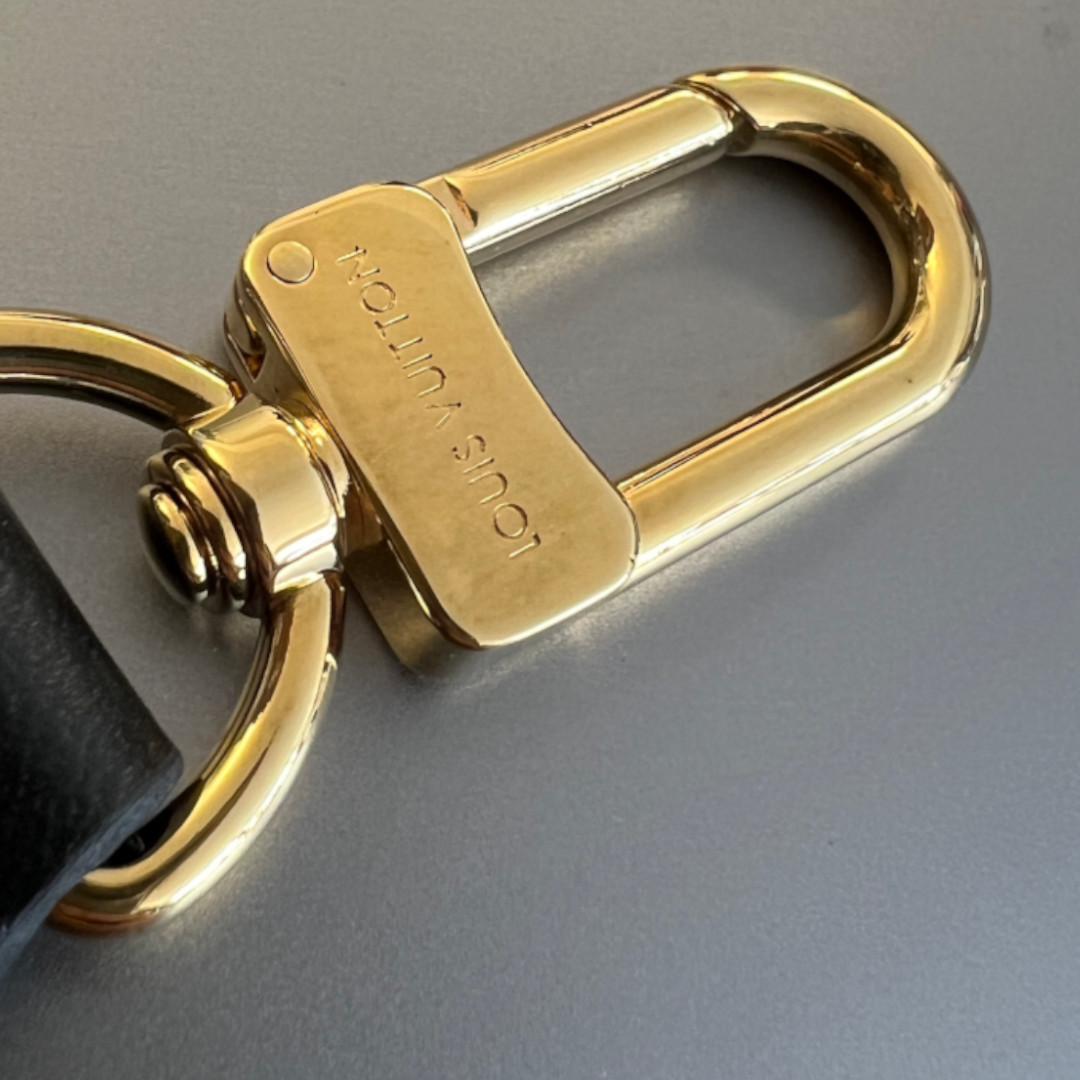 48917-Louis-Vuitton-Schulterriemen_2D_0013 LOUIS VUITTON SCHULTERRIEMEN AUS RINDSLEDER IN SCHWARZ MIT GHW