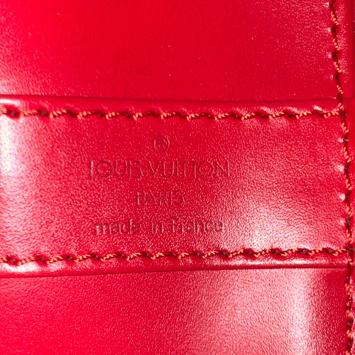 LOUIS VUITTON RANDONNÉE PETIT SCHULTERTASCHE AUS EPI LEDER IN CASTILLIAN ROT