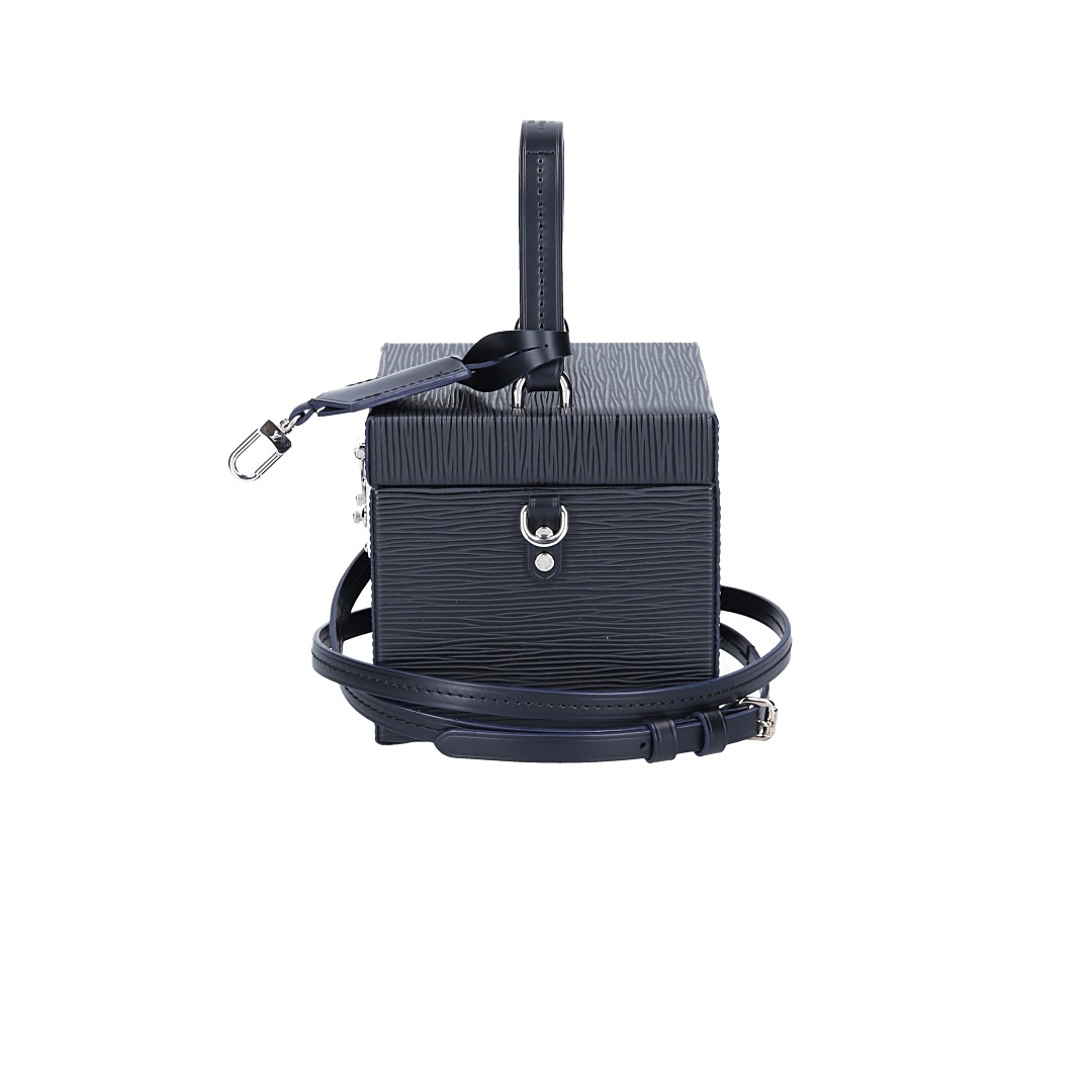 LOUIS VUITTON BLEECKER BOX HANDTASCHE AUS EPI LEDER IN NOIR (M52703)