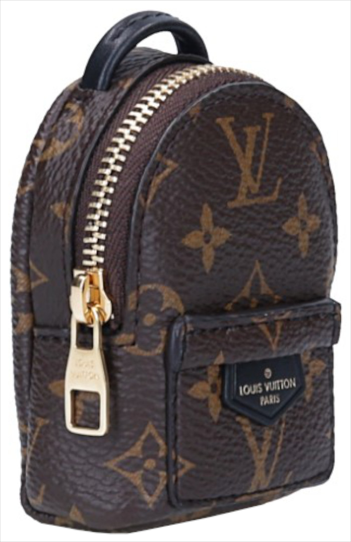 LOUIS VUITTON PALM SPRINGS RUCKSACK ETUI - ANHÄNGER - CHARM AUS MONOGRAM CANVAS