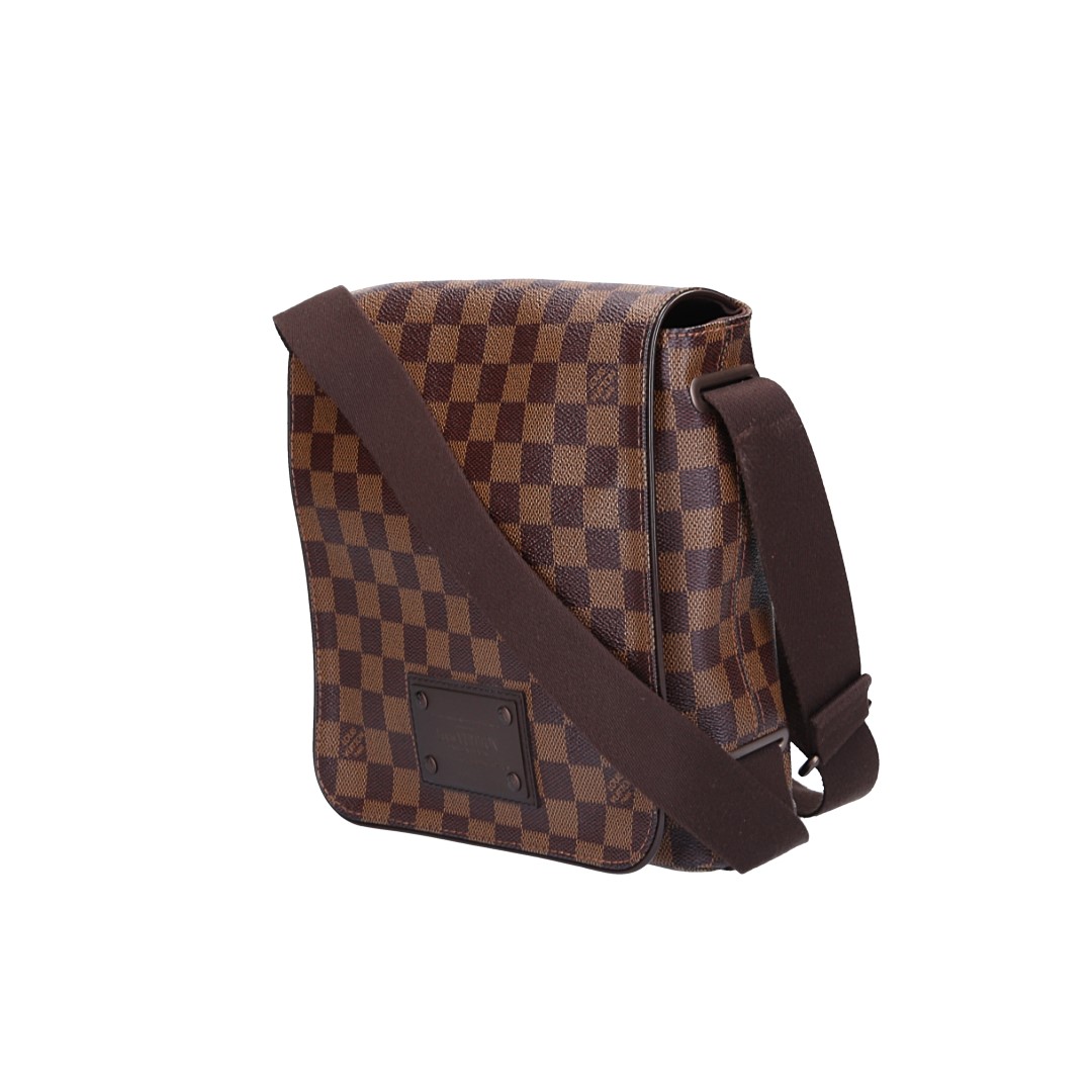 LOUIS VUITTON BROOKLYN PM UMHÄNGETASCHE AUS DAMIER EBENE CANVAS (N51210)