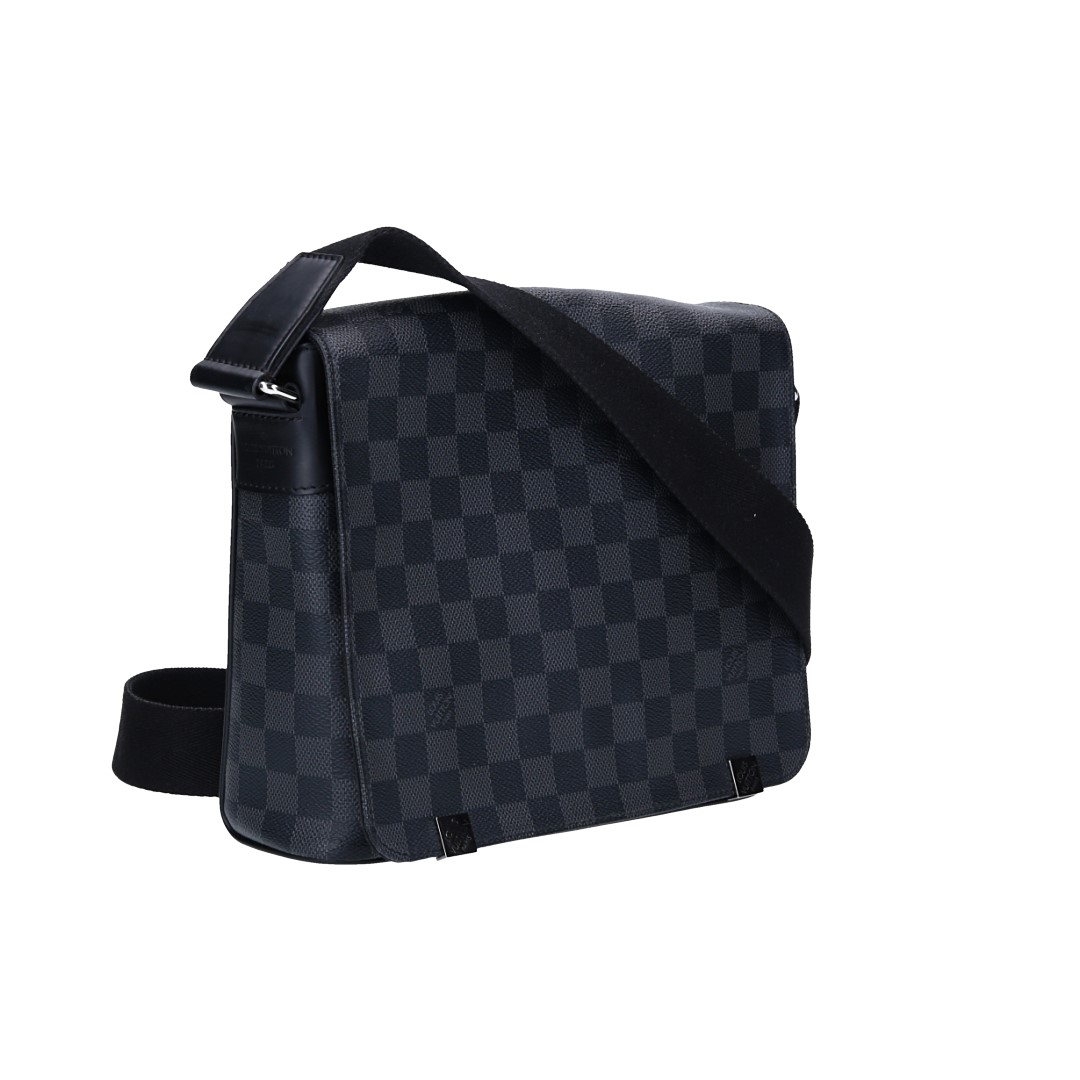 LOUIS VUITTON DISTRICT PM NM MESSENGER TASCHE AUS DAMIER GRAPHITE CANVAS (N41028)