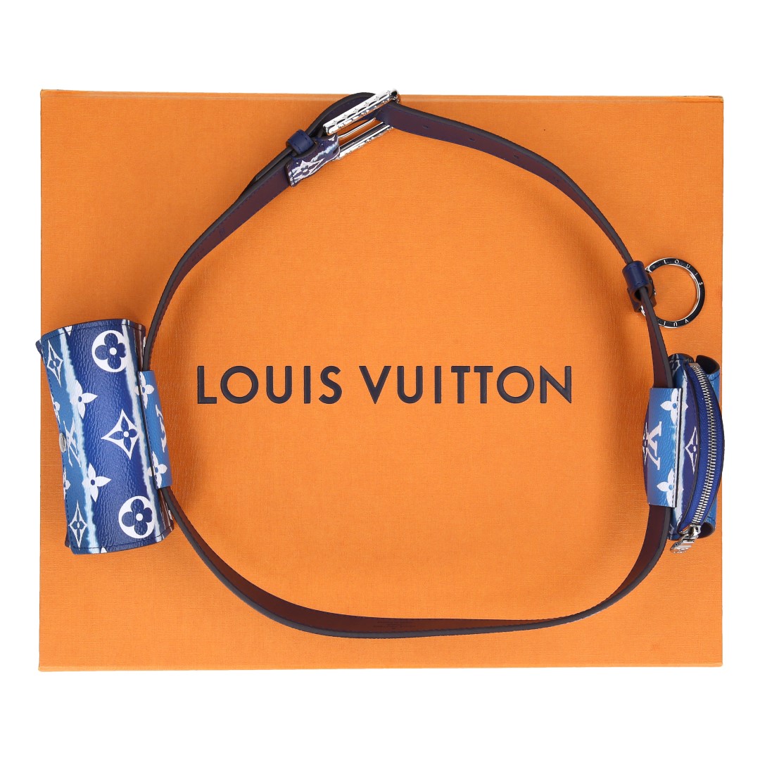 45381-Louis-Vuitton-G-rtel_2D_0009 LOUIS VUITTON DAILY MULTI POCKET GÜRTELTASCHE AUS MONOGRAM ESCALE CANVAS (M0253W)