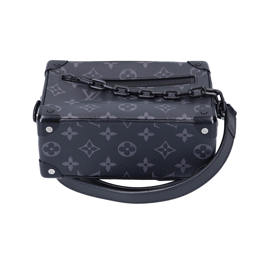 45228-Louis-Vuitton-Umh-ngetasche-Monogramm_2D_0009 LOUIS VUITTON MINI SOFT TRUNK UMHÄNGETASCHE AUS DAMIER ECLIPSE CANVAS (M44735)