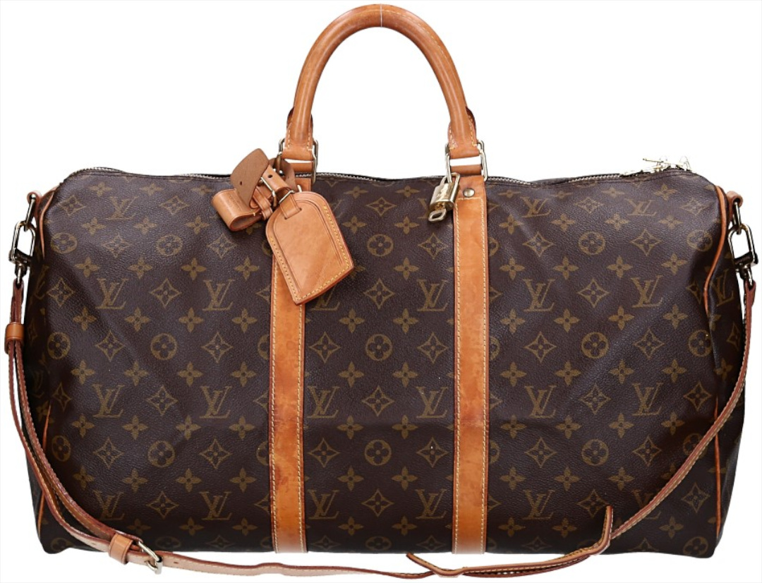 LOUIS VUITTON KEEPALL 50 REISETASCHE AUS MONOGRAM CANVAS MIT SCHULTERRIEMEN (aktuell M41416)