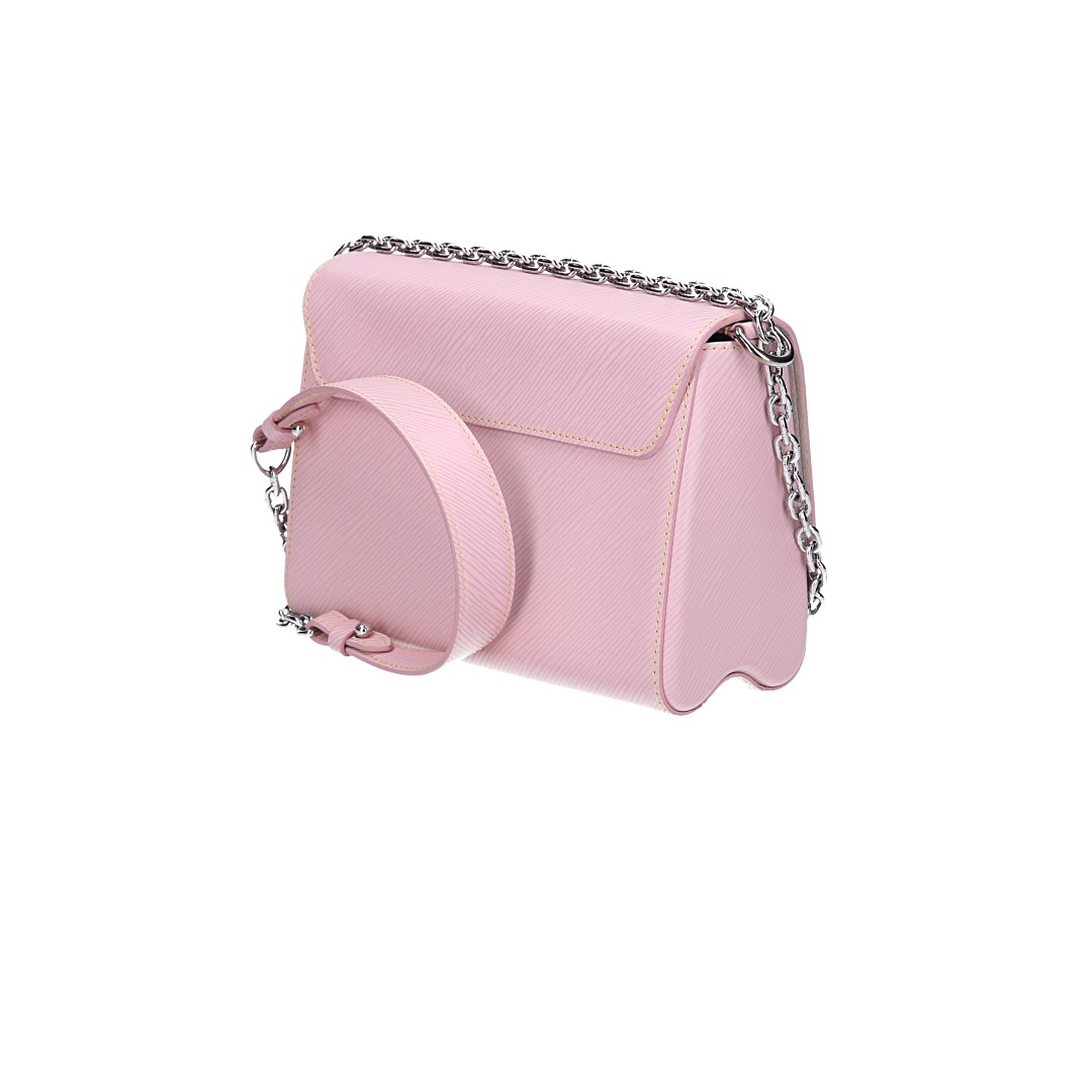 LOUIS VUITTON TWIST MM HANDTASCHE AUS EPI LEDER IN ROSE BALLERINE (M50380)