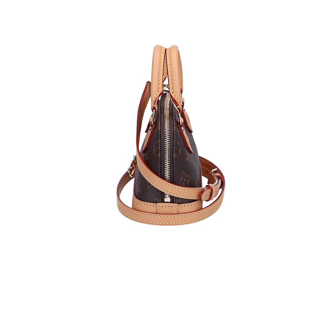 LOUIS VUITTON ALMA NANO HANDTASCHE AUS MONOGRAM CANVAS (M82717)