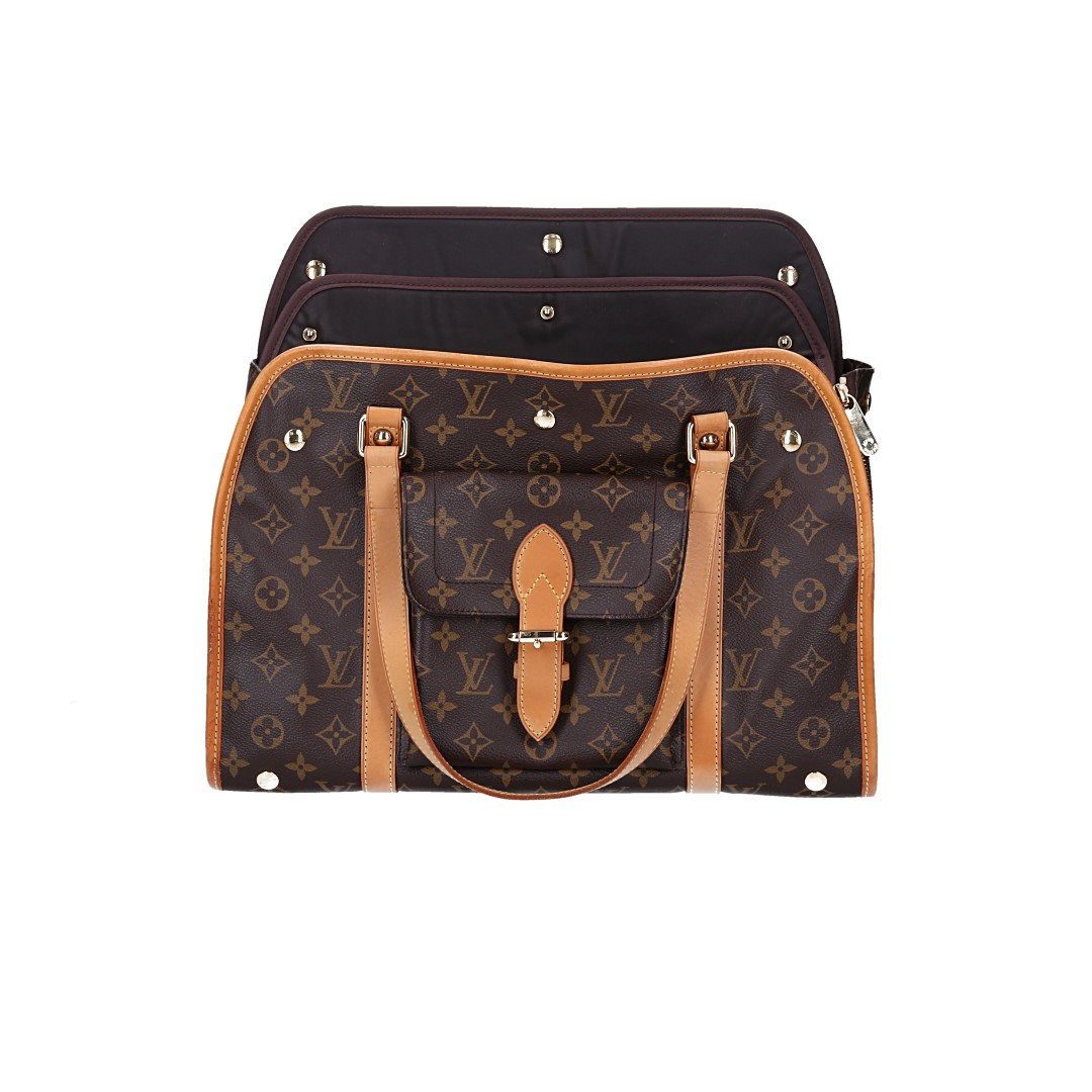 LOUIS VUITTON SAC BAXTER GM HUNDETRAGETASCHE AUS MONOGRAM CANVAS (M42028)