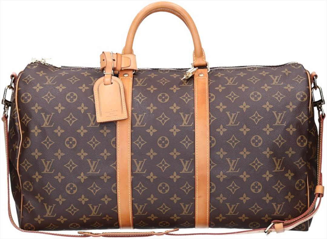 LOUIS VUITTON KEEPALL 50 REISETASCHE AUS MONOGRAM CANVAS MIT SCHULTERRIEMEN (aktuell M41416)