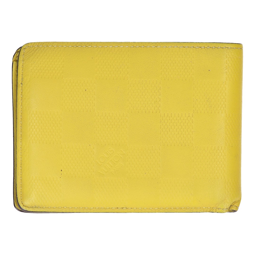 34819-Louis-Vuitton-Wallet-Acid-Green_2D_0002 LOUIS VUITTON GELDBÖRSE MULTIPLE AUS DAMIER INFINI LEDER IN VERT ACIDE