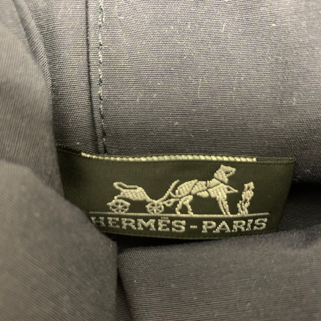 HERMÈS BOLIDE MINI MODELL CLUTCH TASCHE AUS BAUMWOLLE